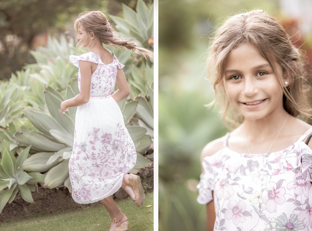 Bridesmaid filmed by Kauai wedding videographer David Marsh