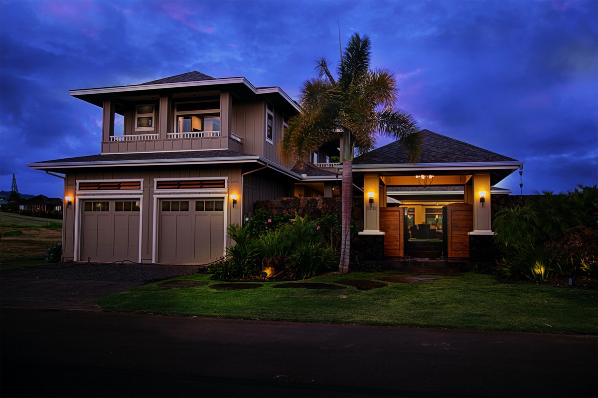 Luxury home photography Kauai