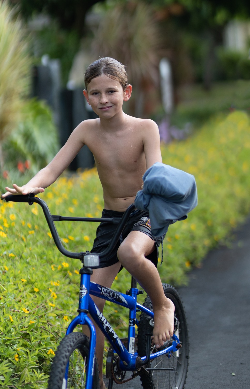 For bike riding in Kauai