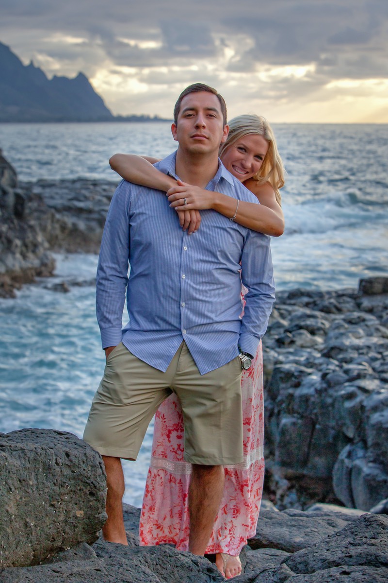 wedding couple at Queens Bath