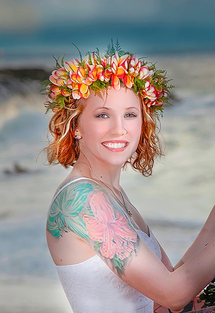 Gorgeous bride Kauai