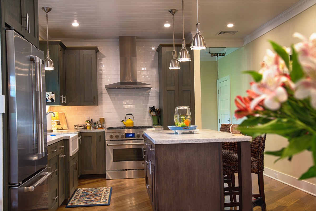 Vacation rental photography kitchen