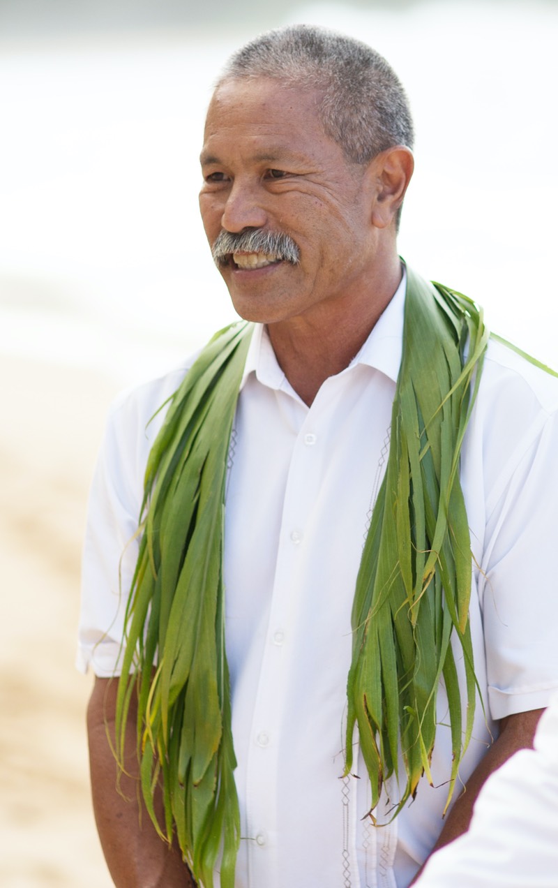 Kauai wedding officiant Kelvin Ho by Kauai Video Productions
